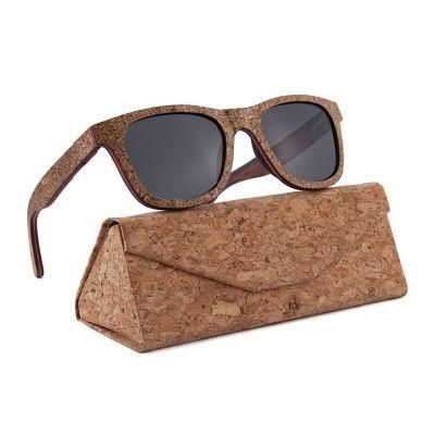 New All-Wood Sunglasses, Cork Stopper Polarized Sunglasses Sg3020