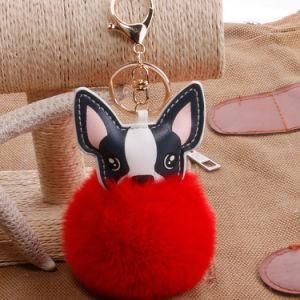 Wholesale Faux Fur Ball Accessory POM POM Bag Charm