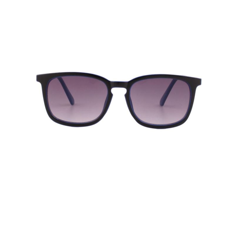 2019 Factory Directly Color Spray Sunglasses with Metal Temple