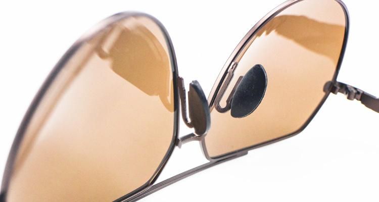 Hot Polygon Double Beam Design Stock Polarized Men Sunglasses