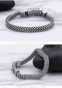 Fashion Design Jewelry Double Chain Men Stainless Steel Chain Men Bracelet