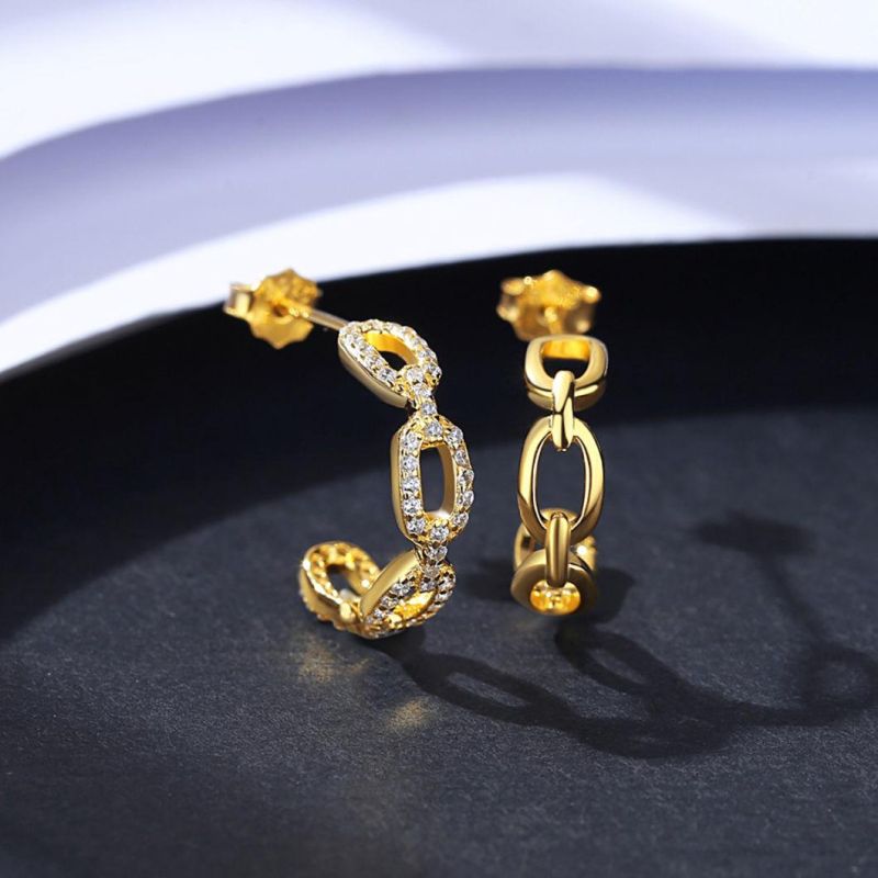 925 Sterling Silver Earring Customized Design for Wholesale