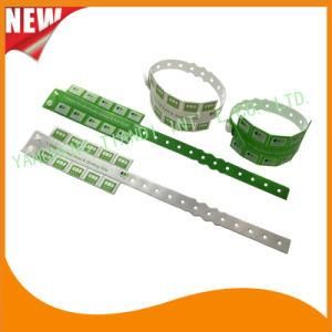 Entertainment 10 Tab Vinyl Plastic Wristbands ID Bracelet (E6070-10-4)