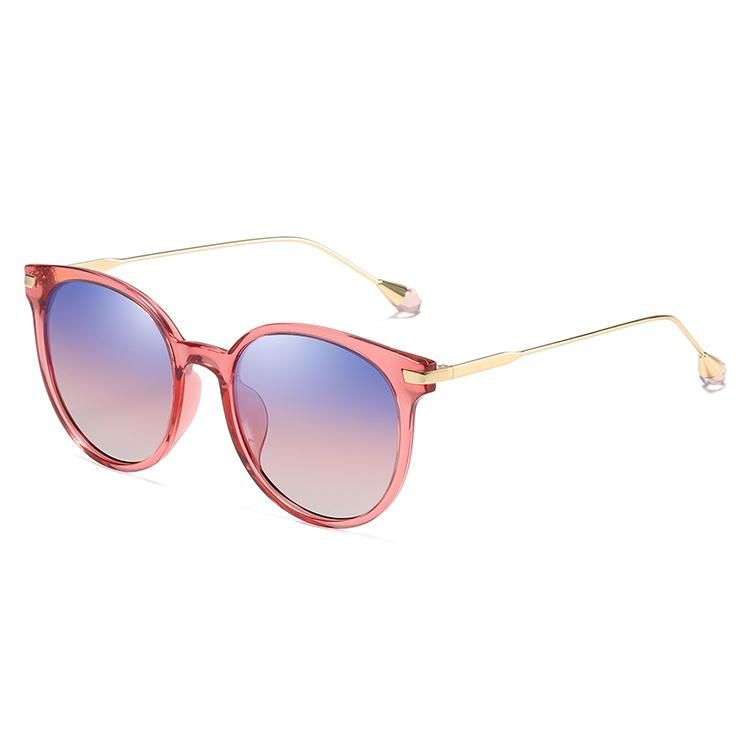 2019 Latest Fashion Metal Temples Sunglasses with Ready Made Goods