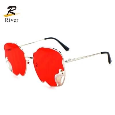 Flower-Like Pearled Ready Sunglasses for Women