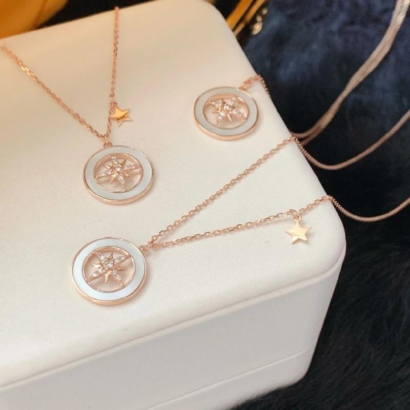 Diamond 0.055CT Gold Weight 2.3G Necklace