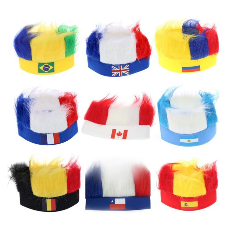 World Cup Fan Wig Headband
