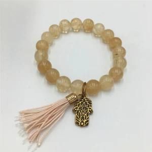 Fashion Jewelry Beads Bracelet with Animal Accessories Alloy Bracelet