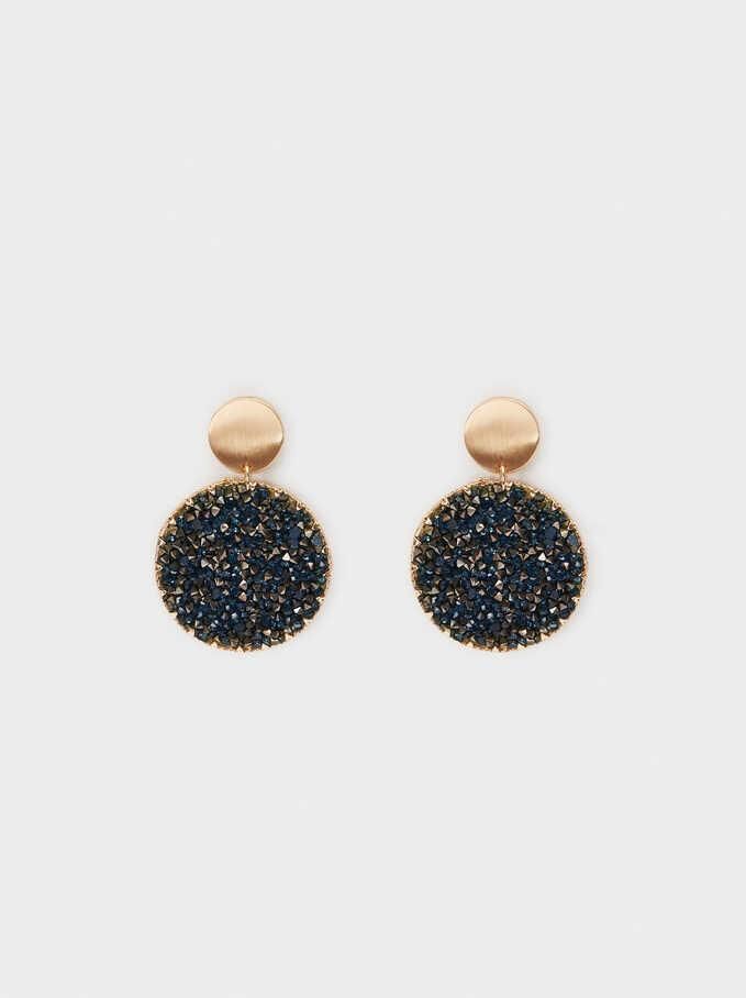 Trendy Fashion Alloy with Diamond Crystal Earrings Jewelry