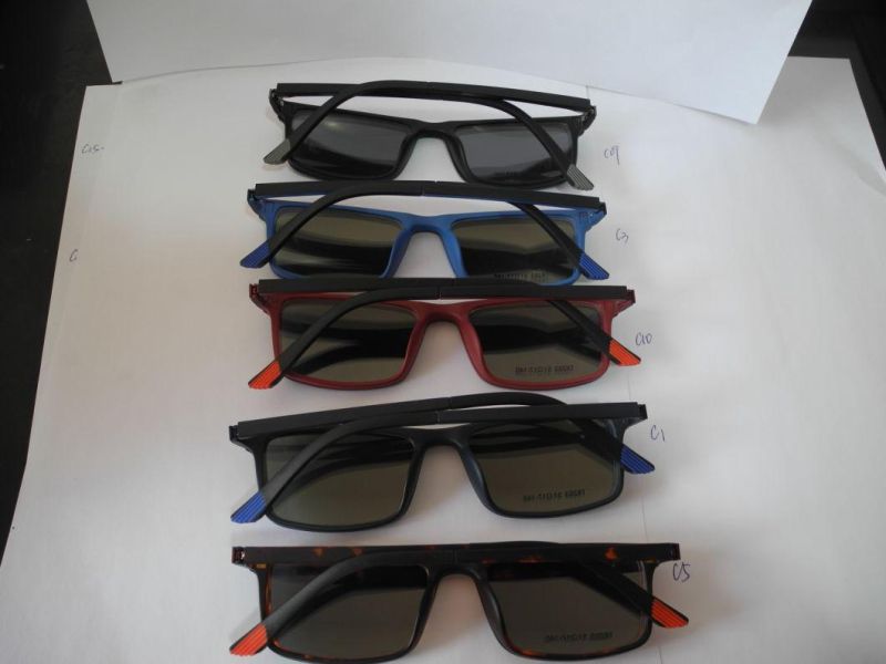 Clip on Magenatic Tr Sunglasses with Polarized Lens T6203
