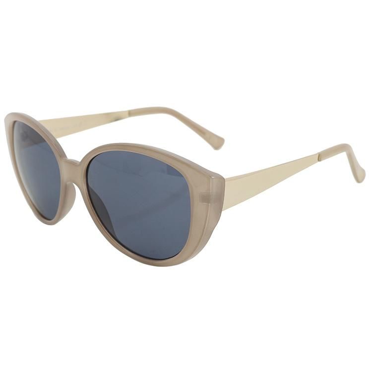 2020 Hot Selling Transparent Colored Metal Temple Sunglasses
