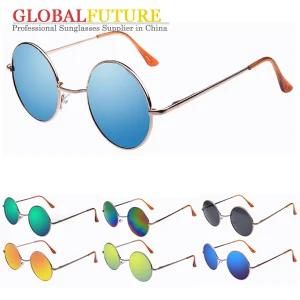 Fashion Metal Revo Round Lens Sunglasses