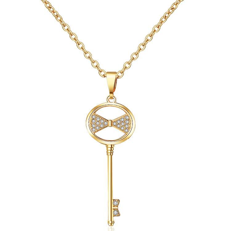 2020 Fashion Personality Modern Jewelry Necklace Cheap Necklace and Key Pendant