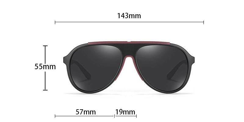 New Luxury Polarized Sunglasses Men′s Tr90 Sun Glasses Goggles 3308