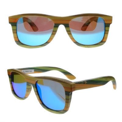 Colorful Wooden Fashion Sunglasses