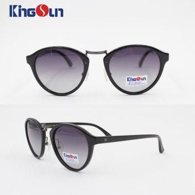 Metal Bridge Acetate Fashion Sunglasses Ks1102