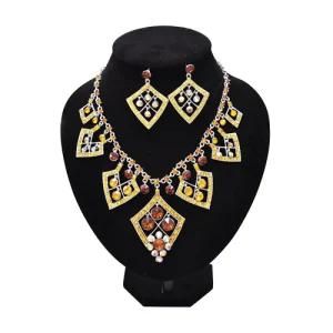 Necklace Set with Fully Rhinestones (MJBH48)