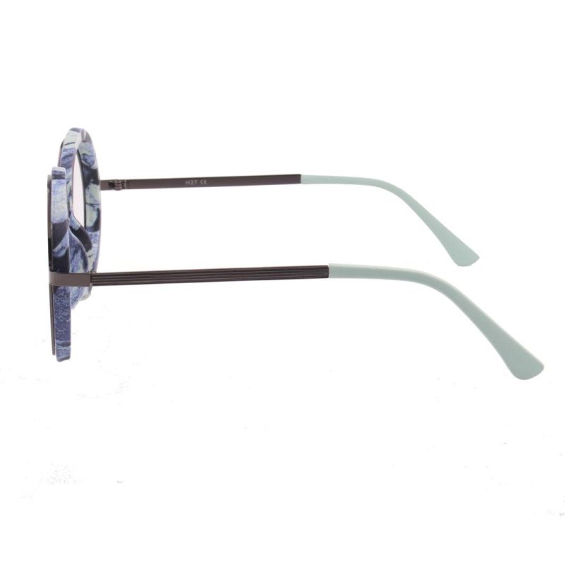 2021 Round Shape Sunglasses with Metal Copper