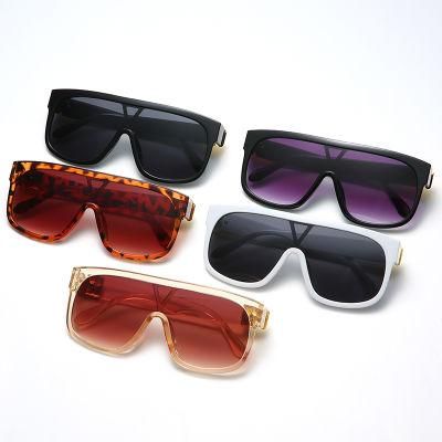 Sunglasses One Piece Fashion Sunglasses Big Frame Personalized One-Piece Goggles