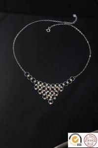 Fashion 925 Sterling Silver Necklace Sazm0353
