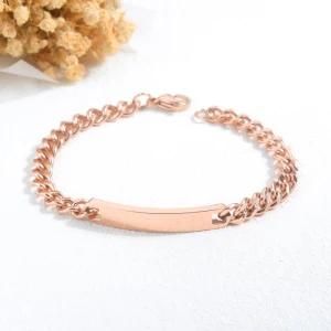 Fashion Adjustable Bar Stainless Steel Bracelet &#160; for Couple