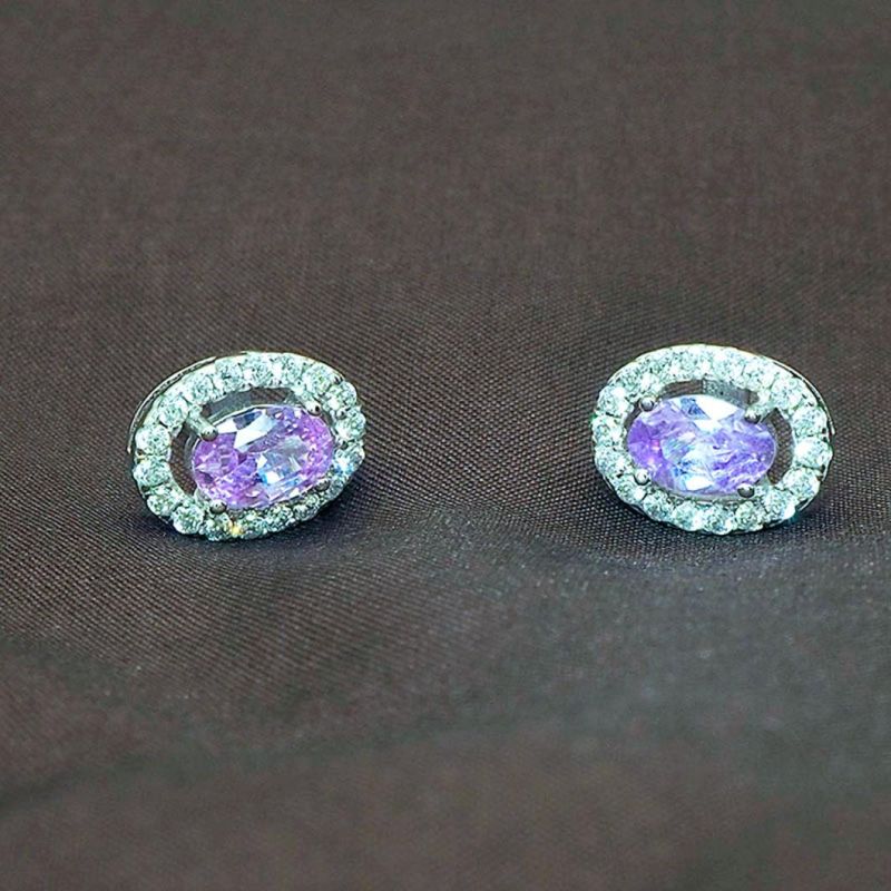 925 Sterling Sliver Topaz/Amethyst Ring Fashion Jewellery/Accessories for Women