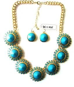 Hot Sale Fashion Accessories Candy Color Acrylic Necklace Factory Wholesale