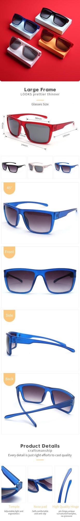 2021 Fashion Oversized Designer Leopard Women Sunglasses Wholesale Cheap Ladies Sunglasses