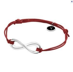 Red Cord Infinity Bracelet