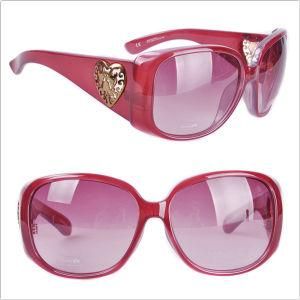 Women Acetate Sunglasses/ UV 400 Protection /Red Color Glasses