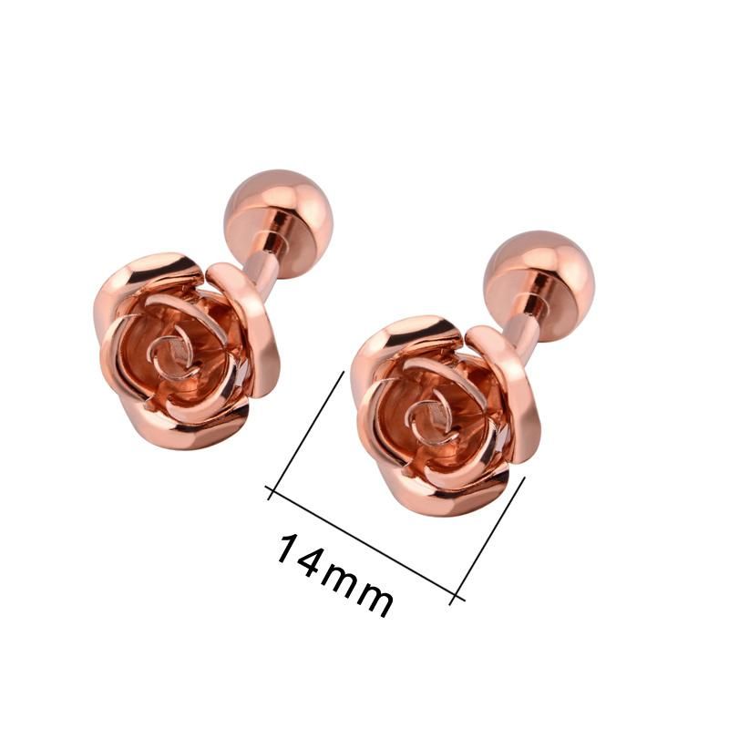 Rose Gold Cufflink Manufacturer Wholesale Custom Men Cufflinks