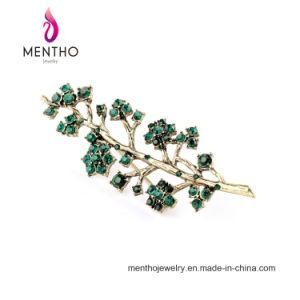 Fashion Fresh and Lovely Branch Alloy Brotheroch Rhinestone Brooch Jewelry