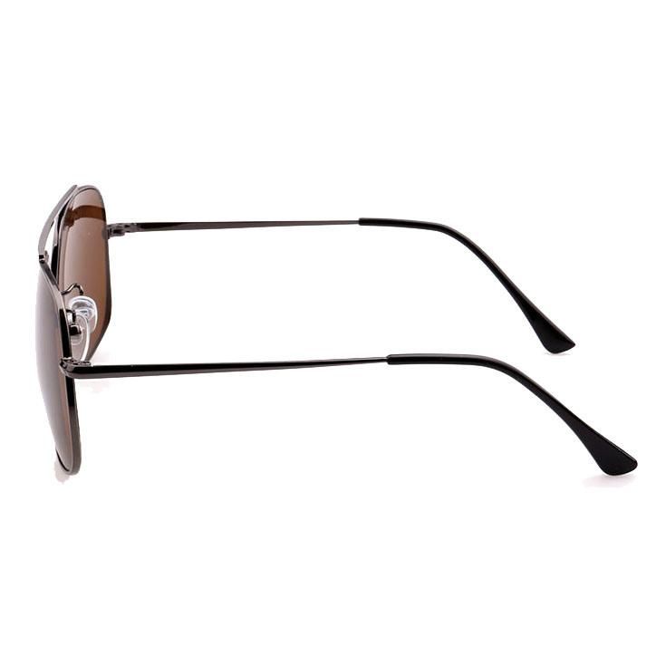 2018 Factory Directly Brown Lens Metal Sunglasses