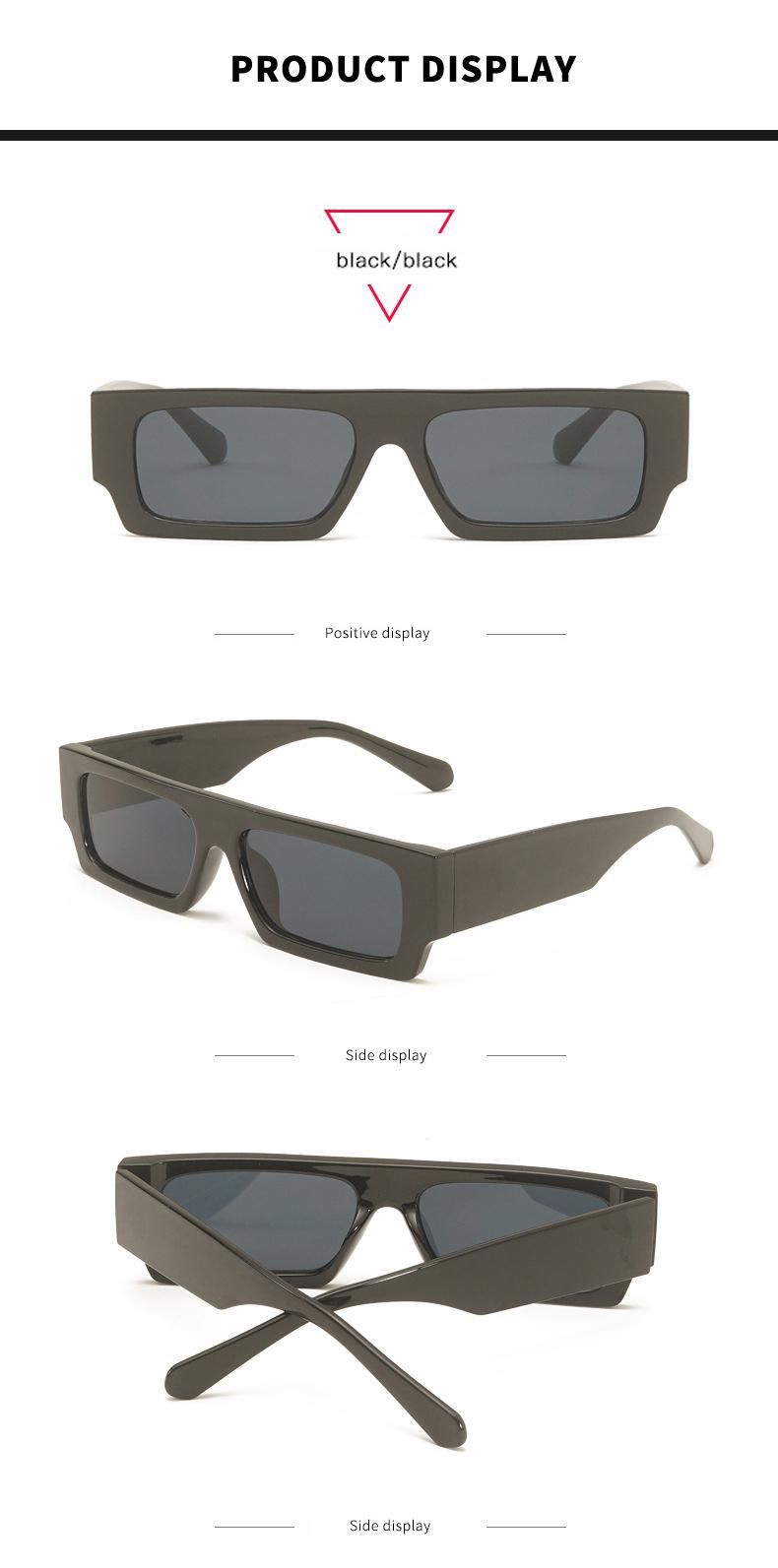 Retro Small Rectangle Sunglasses Women Vintage Classic Square Sun Glasses Fashion Full Frame Shades Female UV400 Eyewear Oculo