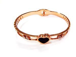 Fashion Bangle in 24K Gold Stainless Steel