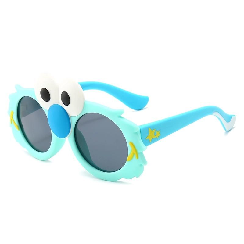 Flexible Silicone Eyeglasses Frames Designer Eyewear Kids Sunglasses for Children Glasses