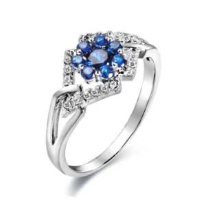 Custom Designed 925 Sterling Silver Tanzanite Party Ring