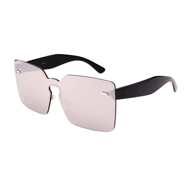2018 Rectangle Shape Fashion Sunglasses with One Piece Lens