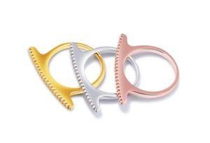 Anti Allergy No Fade Three Colors Ring Sets Party Jewelry for Women