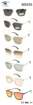 Latest Special Design Unisex Metal Sunglasses (MS435)