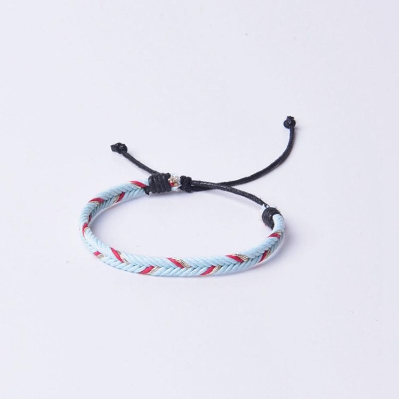 Colorful Couple Braided Rope Ethnic Wind Hand-Woven Bracelet