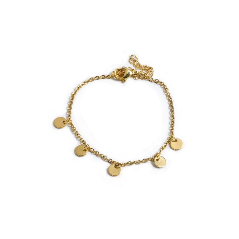 Manufacturer Custom Non Tarnish Gold Plated Bracelet, Personalized Bracelet, Wholesale Bracelet