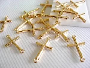 2012 New! Gold Tone Jewelry Cross Pendants (KJL-CS2513)