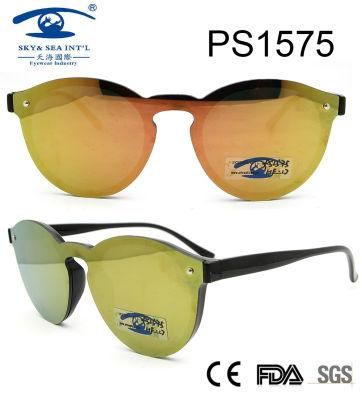 Italy High Quality Best Saler Frame Plastic Sunglasses (PS1575)
