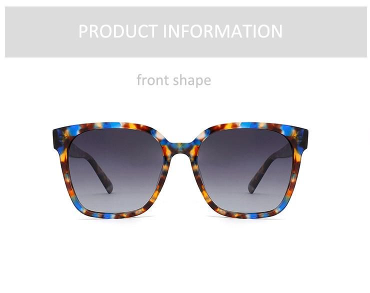 Ready Goods China Factory Wholesale Acetate Frame New Sunglasses