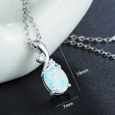 Factory Custom Elegant Opal Necklace for Women