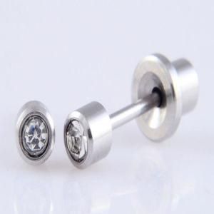 Medical Stainless Ear Piercing Studs with Bullet Back