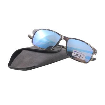 Xiamen Manufacturer Fashion CE UV400 Mirror Polarized Unisex Plastic Sunglasses