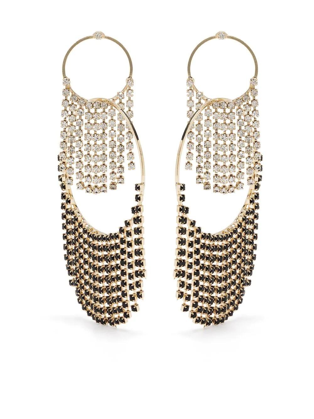 European and American Vintage Claw Chain Tassel Earrings Earrings Jewelry