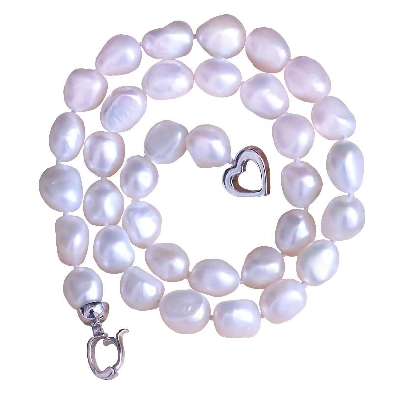 10-11mm Baroque Natural Cultured Pearl Choker Necklace (XL120004)